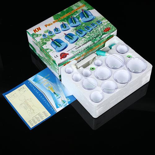 大量供应拔罐器 真空拔罐器拔火罐抽气罐 经络保健器材12个罐